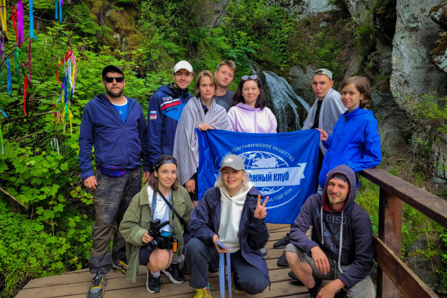 Команда волонтеров в Алтайском биосферном заповеднике