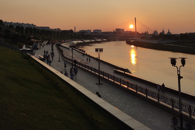 Набережная Тюмени Набережная Тюмени