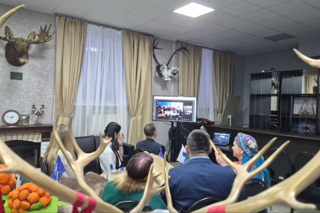 Накануне Географического диктанта видеомост объединил отделения РГО Армавира и Ненецкого автономного округа Накануне Географического диктанта видеомост объединил отделения РГО Армавира и Ненецкого автономного округа