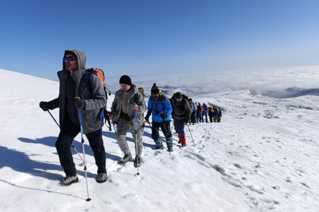 Восхождение на гору Таракла