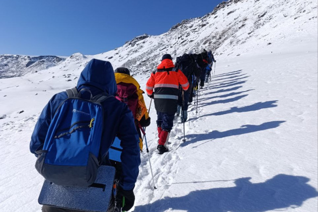 Восхождение на гору Таракла