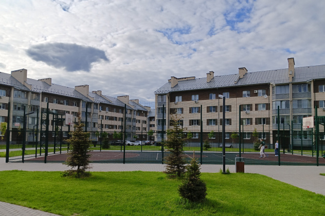 ЖК Вернадский - пример среднеэтажной застройки ЖК Вернадский - пример среднеэтажной застройки