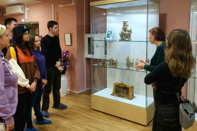 В музее города Кимры В музее города Кимры