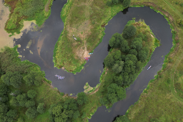 Судогда с высоты птичьего полёта Судогда с высоты птичьего полёта