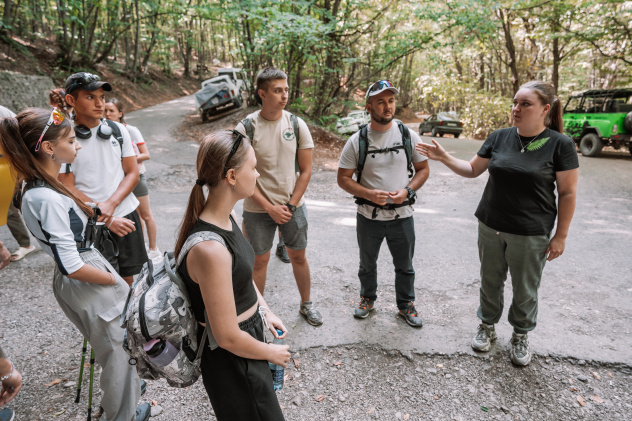 Начало экскурсии в Большой Каньон Начало экскурсии в Большой Каньон