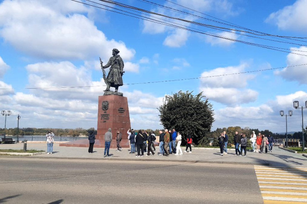 На Набережной р. Ангара