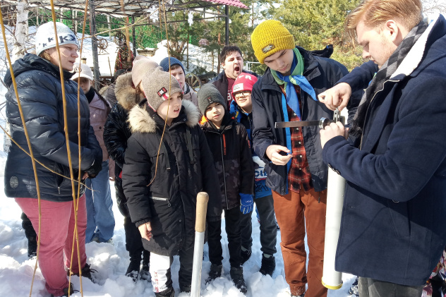 измерение характеристик снежного покрова