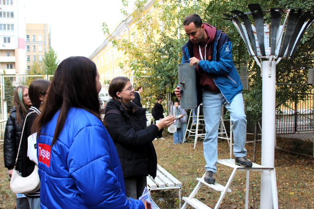 Мини-экспедиция для Педагогического класса. Фото: Арина Шейко Мини-экспедиция для Педагогического класса. Фото: Арина Шейко