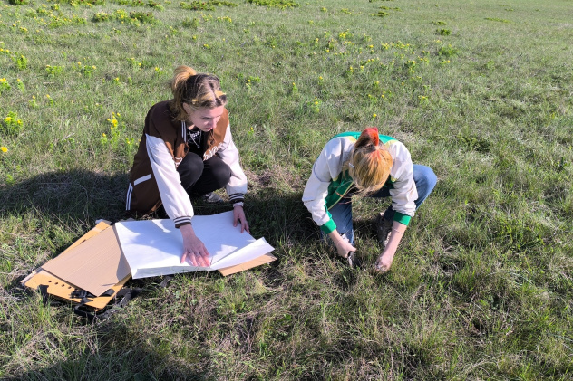 Научные исследования краснокнижной степи Научные исследования краснокнижной степи