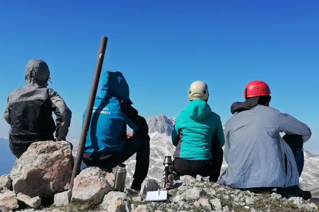 на пер. Седло Оштена на пер. Седло Оштена