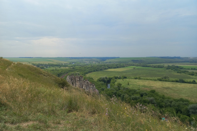 Вид на Дивногорье Вид на Дивногорье