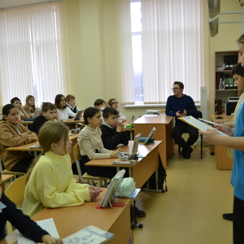 Встреча со школьниками Встреча со школьниками