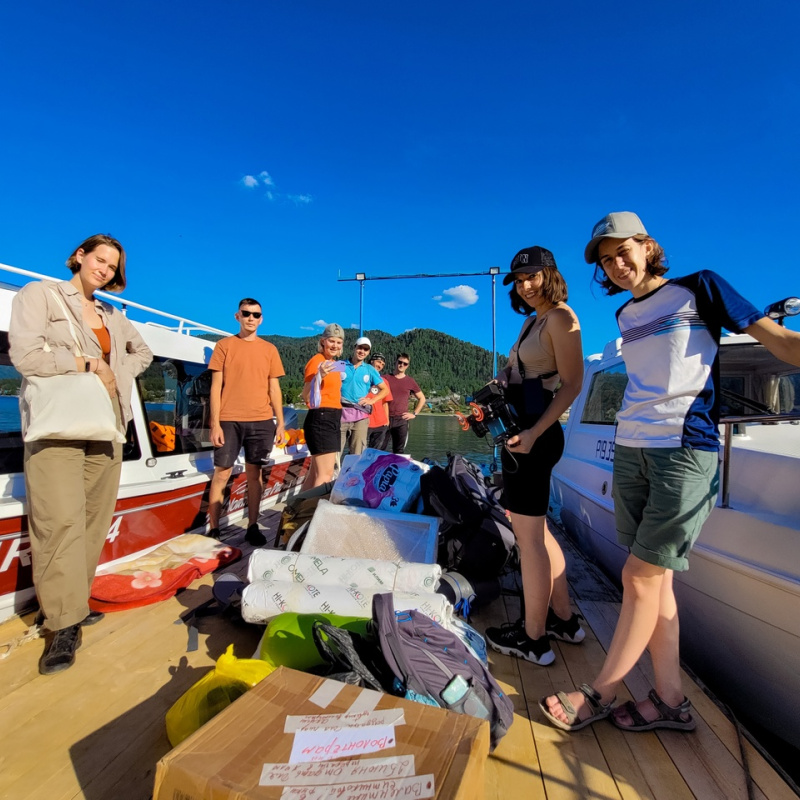 Волонтеры Алтайского биосферного заповедника Волонтеры Алтайского биосферного заповедника