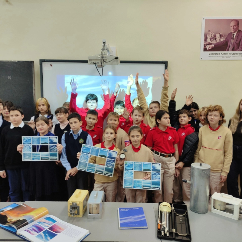 Мастер-класс с метеорологическими приборами