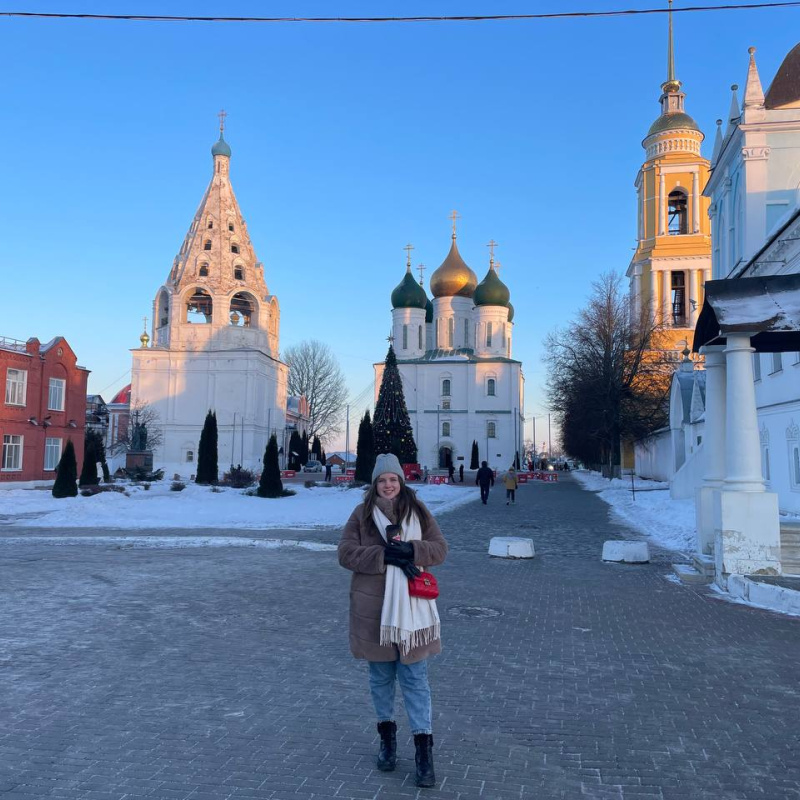 Ведущая программы Анастасия Молодежный клуб РГО "Очарованный странник"