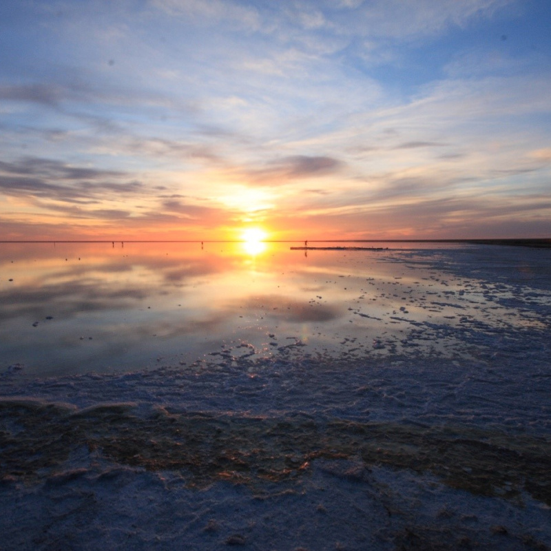 Озеро Эльтон, Волгоградская область (фото из доклада Ю.А. Федорова)