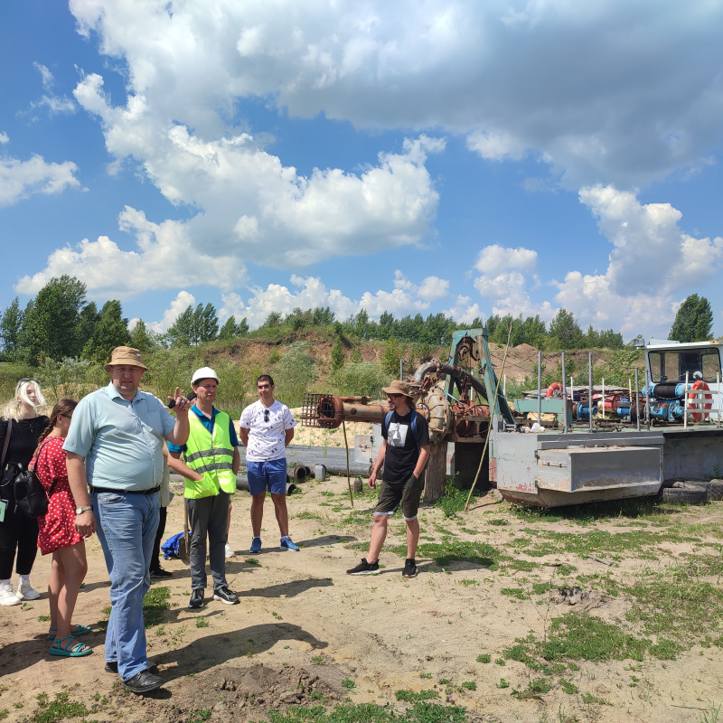 Драга для промывки промышленных песков Драга для промывки промышленных песков