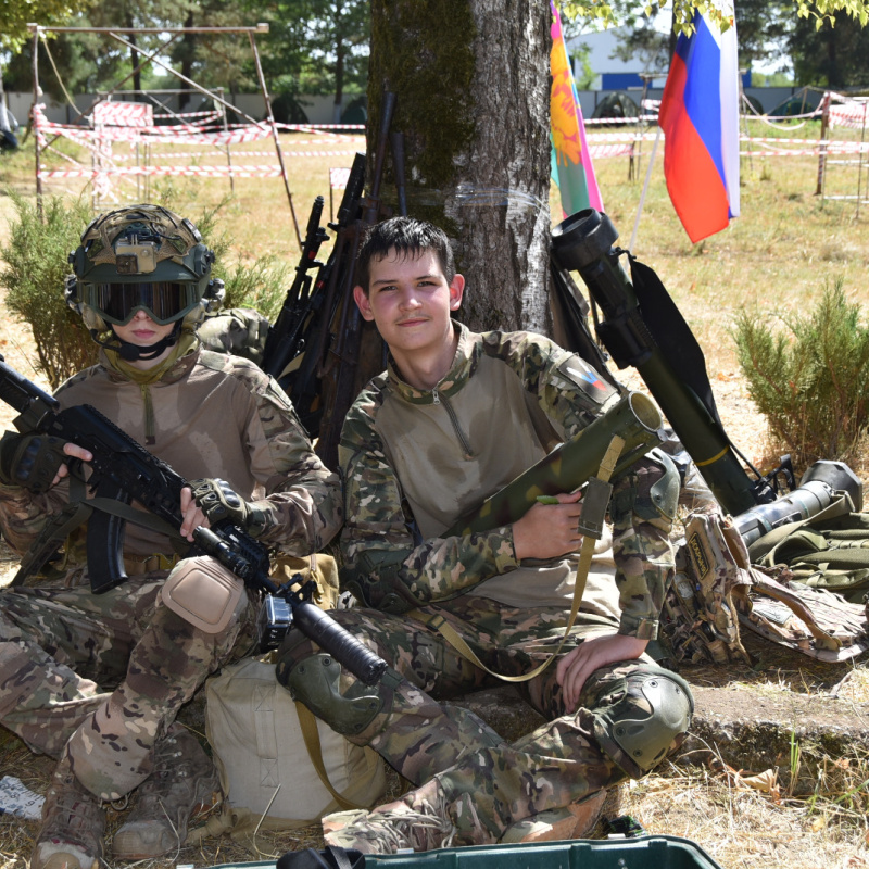 участники лагеря