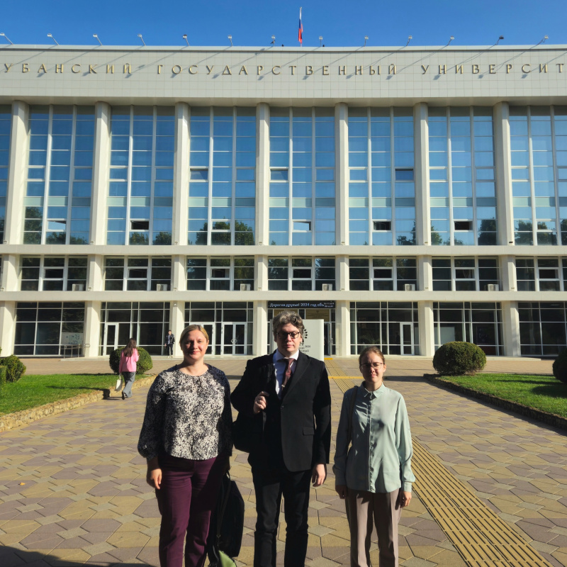 Делегация МК РГО Terra Politica в КубГУ Делегация МК РГО Terra Politica в КубГУ
