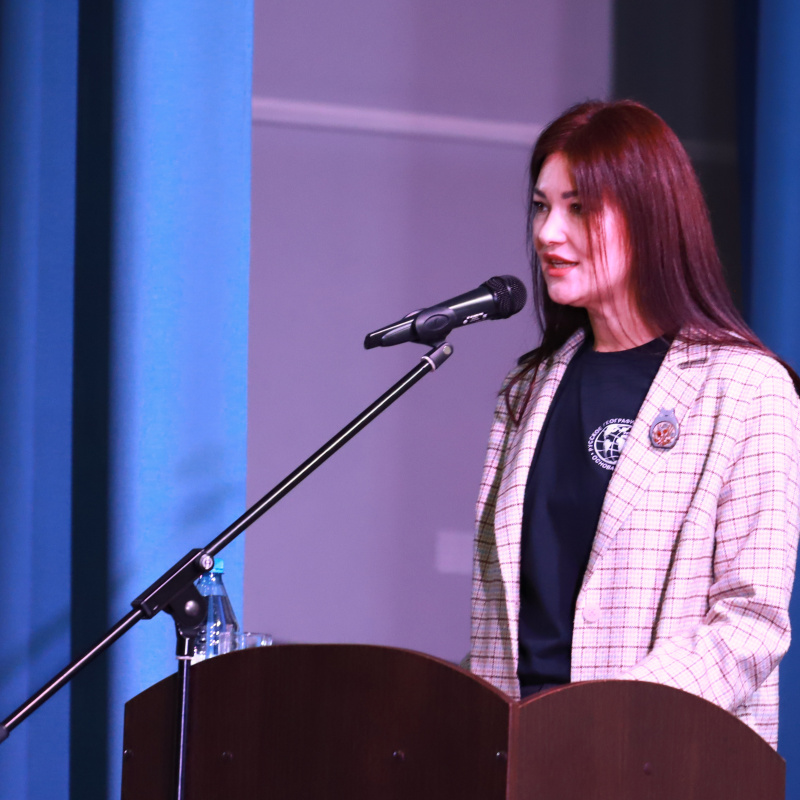 Руководитель Молодежного центра РГО Республики Хакасия - Ульяна Потылицына 