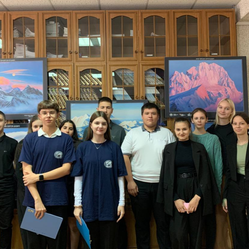 Продолжаем знакомить студентов АЮТ с творчеством Сергея Дудко Продолжаем знакомить студентов АЮТ с творчеством Сергея Дудко