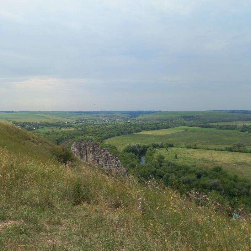 Вид на Дивногорье 