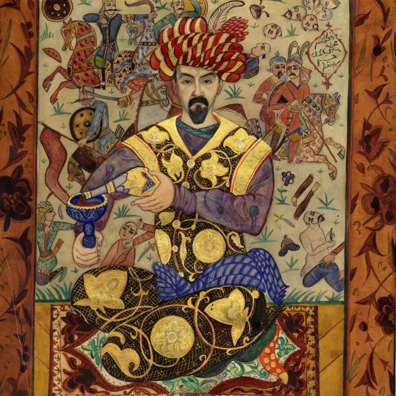 Портрет Ивана Билибина Александры Щекотихиной Потоцкой