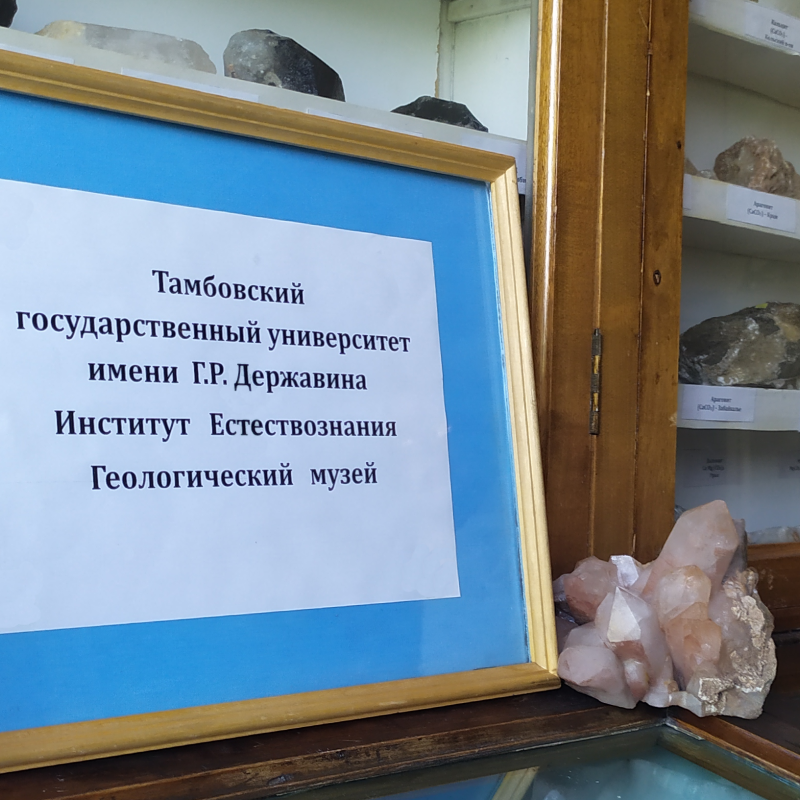 Работа по систематизации экспозиционной коллекции геологического музея Работа по систематизации экспозиционной коллекции геологического музея