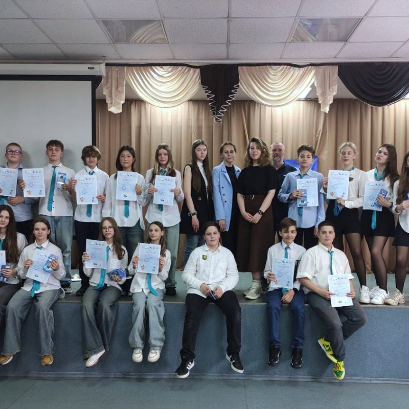 Общее фото организаторов Научного вечера