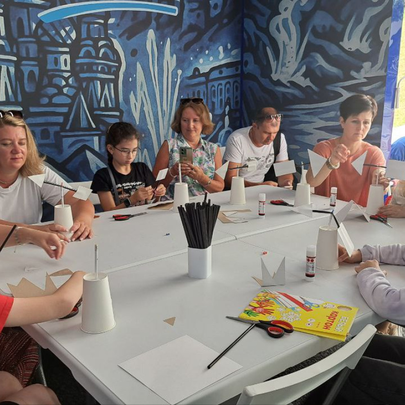 Молодёжный центр РГО ДНР на VI Фестивале «Чудеса России»