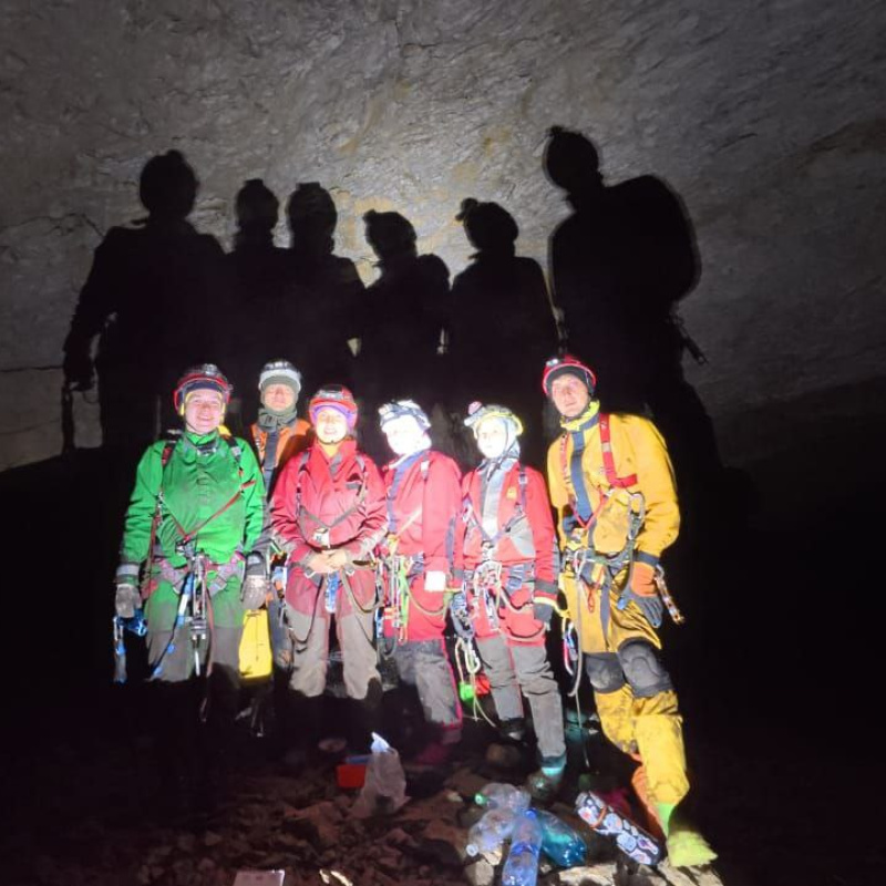 В спелеопоходе 2 к.с. 