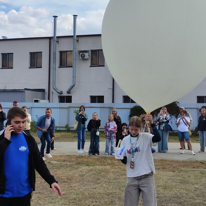 Запуск радиозонда