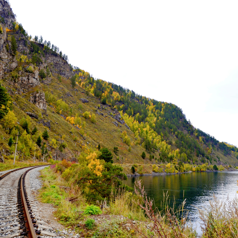 Кругобайкальская железная дорога Кругобайкальская железная дорога