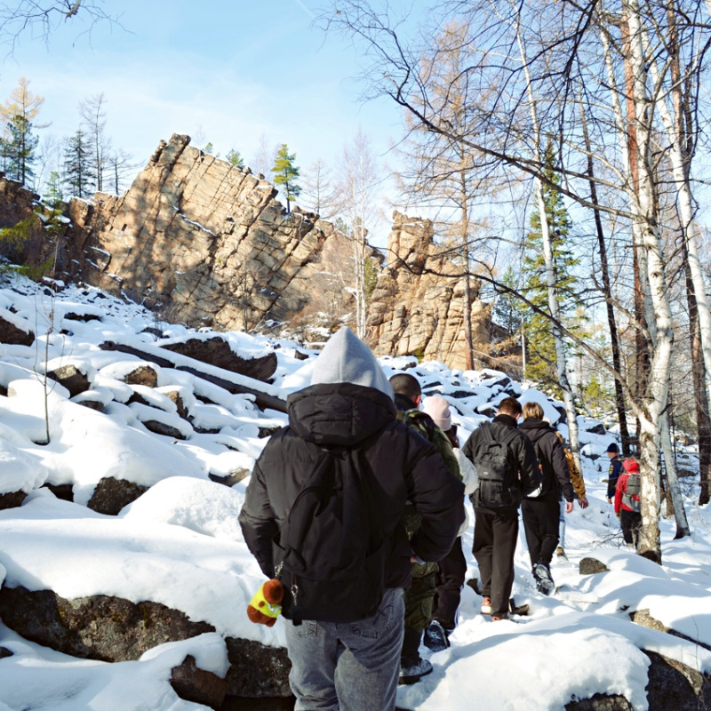 Движение к скальнику Движение к скальнику