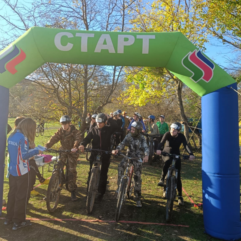 Заезд спортсменов