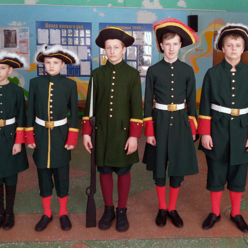 Солдаты потешных полков