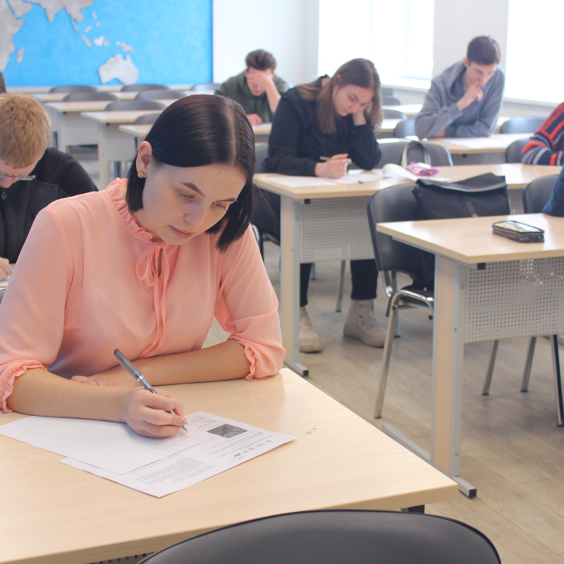 Участники вузовского этапа Всероссийской студенческой олимпиады по географии