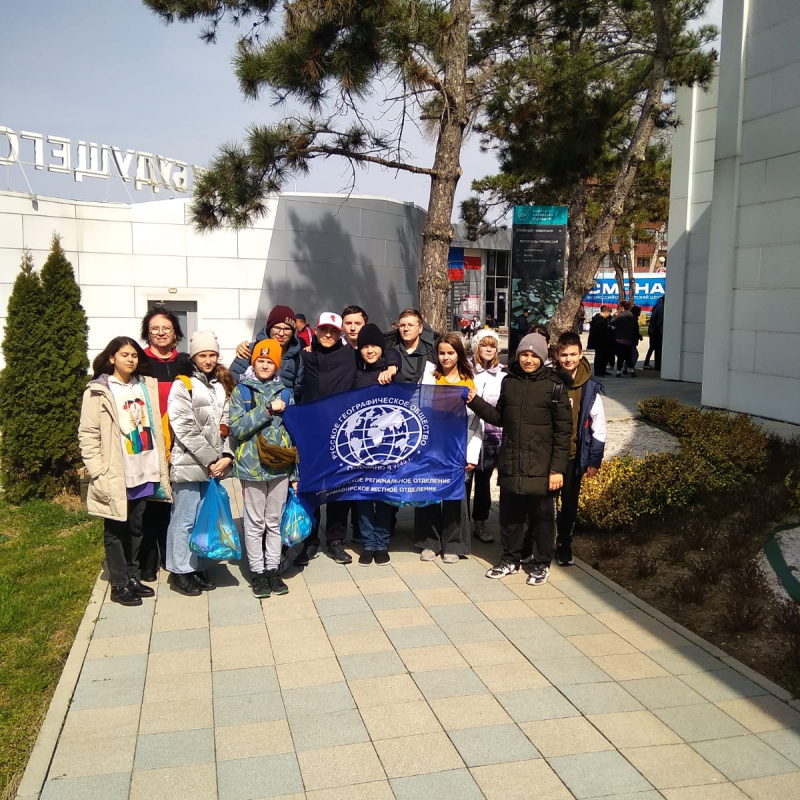 Активисты МК РГО "Импульс" в ВДЦ "Смена"