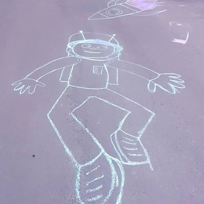 Конкурс рисунка на асфальте Конкурс рисунка на асфальте