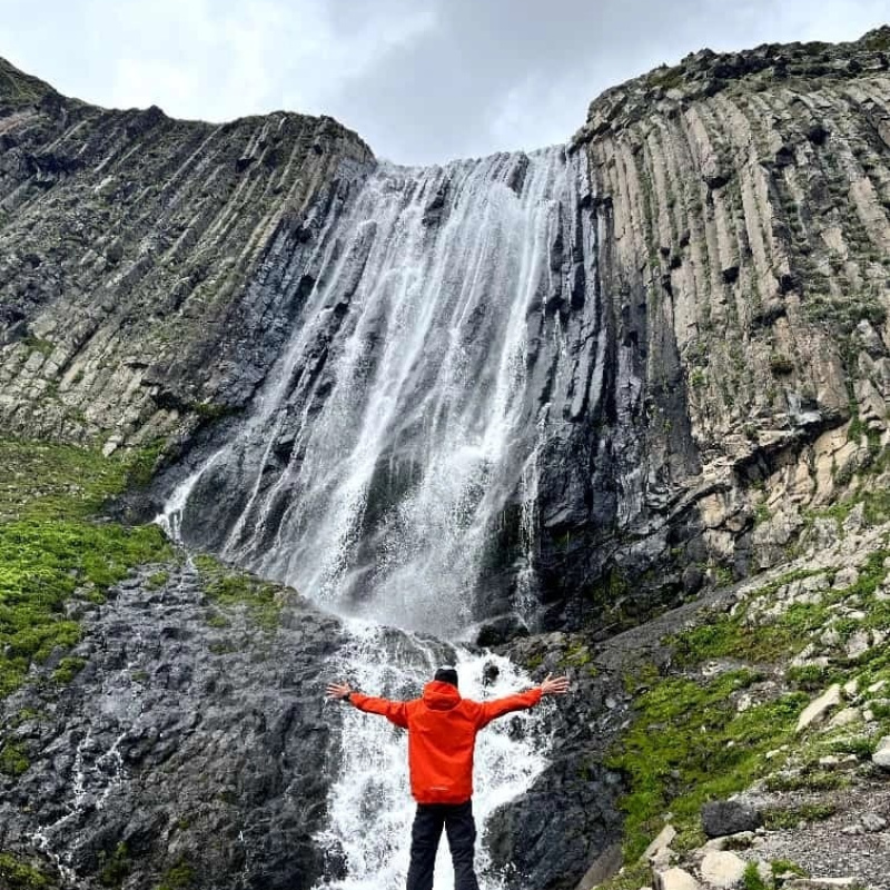 Водопад Терскол