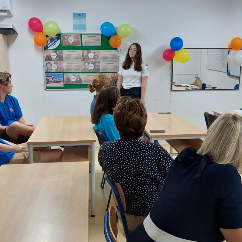 Выступление участника МК РГО с презентацией о Семене Дежнева