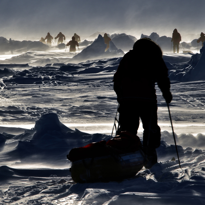 На лыжах - к Северному полюсу