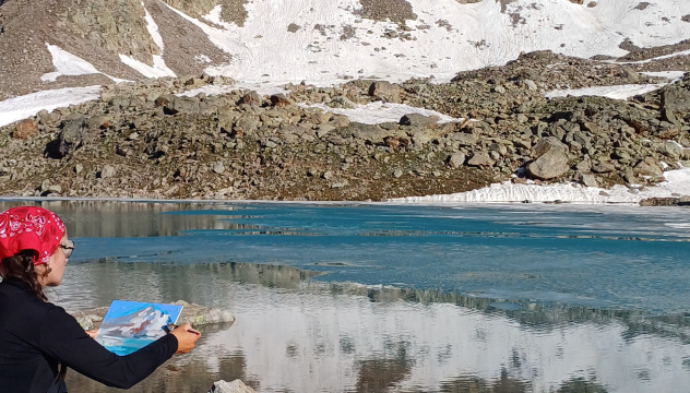 Этюд на Турьем озере Этюд на Турьем озере