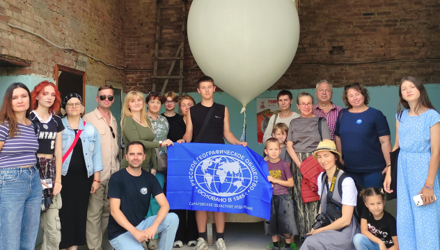 Запуск радиозонда Запуск радиозонда