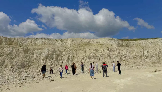 Меловой карьер в с.Атемар Меловой карьер в с.Атемар