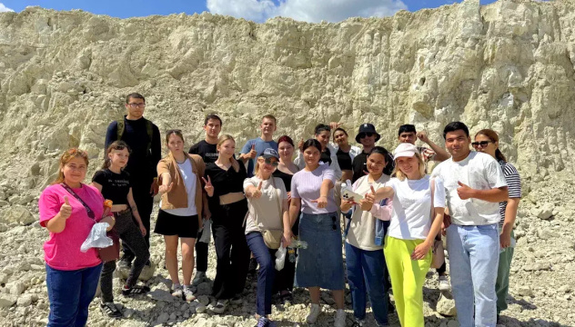 Меловой карьер в с.Атемар Меловой карьер в с.Атемар