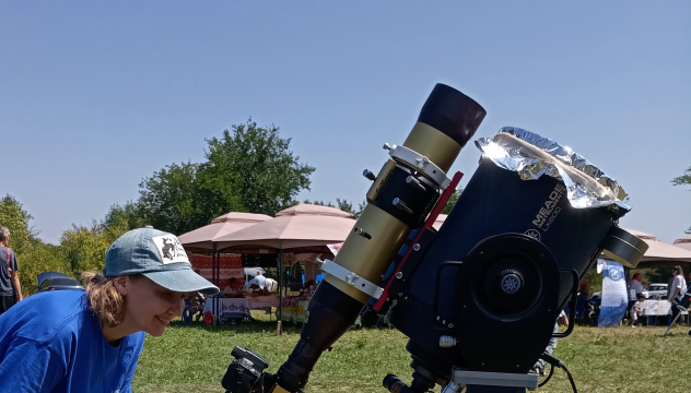 Астрономическая площадка фестиваля была оборудована самыми современными высокотехнологичными телескопами