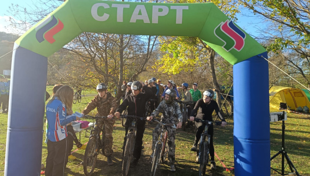 Заезд спортсменов