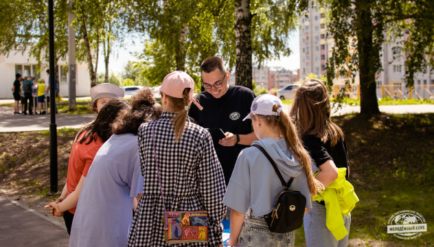Начало экологической эстафеты на площадке Дворца детского (юношеского) творчества Начало экологической эстафеты на площадке Дворца детского (юношеского) творчества
