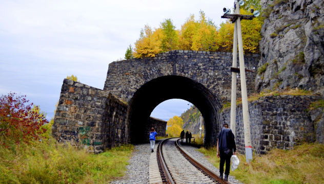Тоннель Кругобайкальской железной дороги Тоннель Кругобайкальской железной дороги